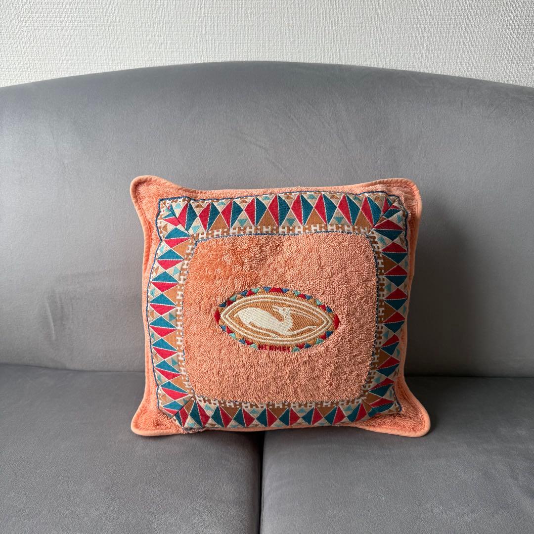 エルメス クッション ミニ タオル地