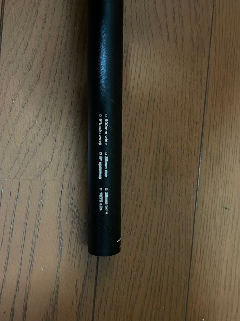 BURGTEC RIDE HIGH 38s ハンドルバー 35mm clamp