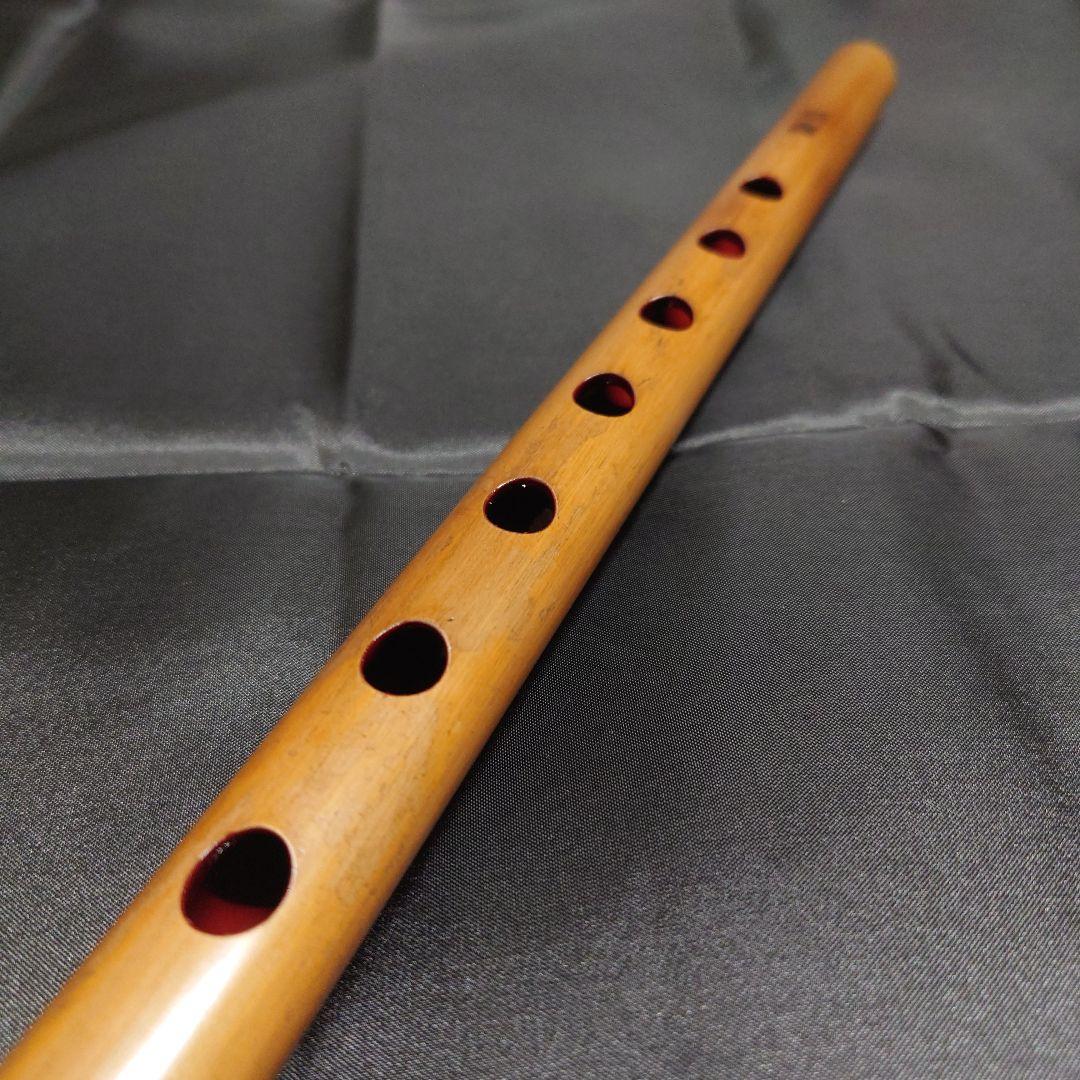 篠笛　五本調子　古典調　七穴　拭漆
