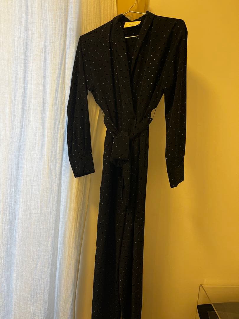 joieve ドットジャンプスーツ　ジョエブ