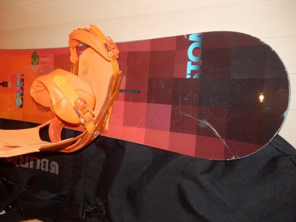 バートン BURTON 初心者3点セット★CUSTOM 151㎝ ＋M＋ケース付