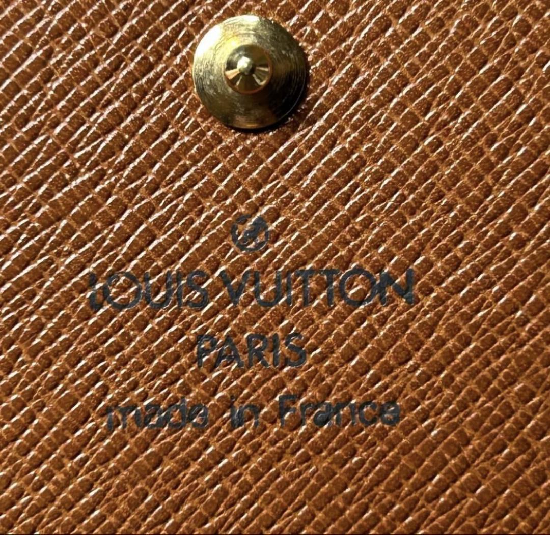 ルイヴィトン 二つ折り財布 ポルトモネビエトレゾール M61730 8540