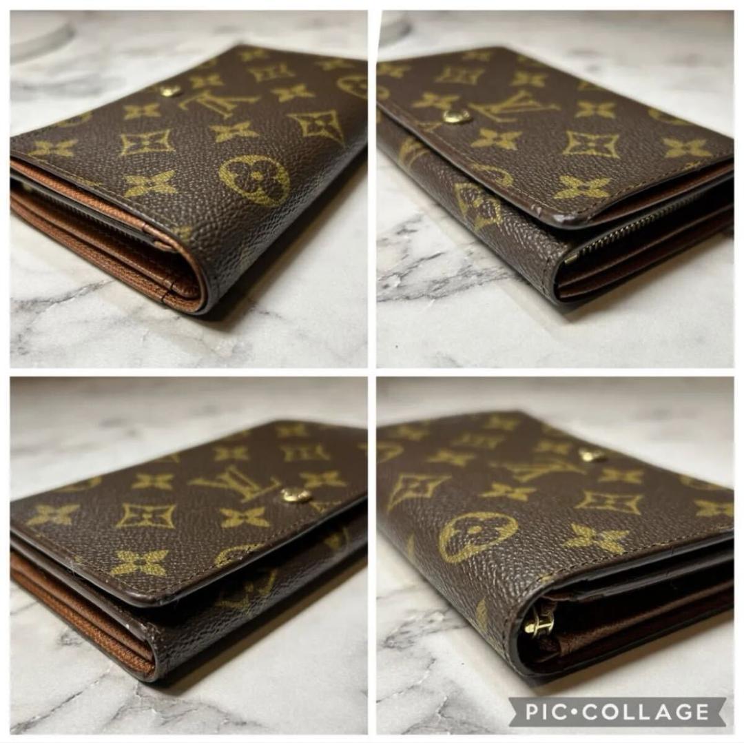 ルイヴィトン 二つ折り財布 ポルトモネビエトレゾール M61730 8540