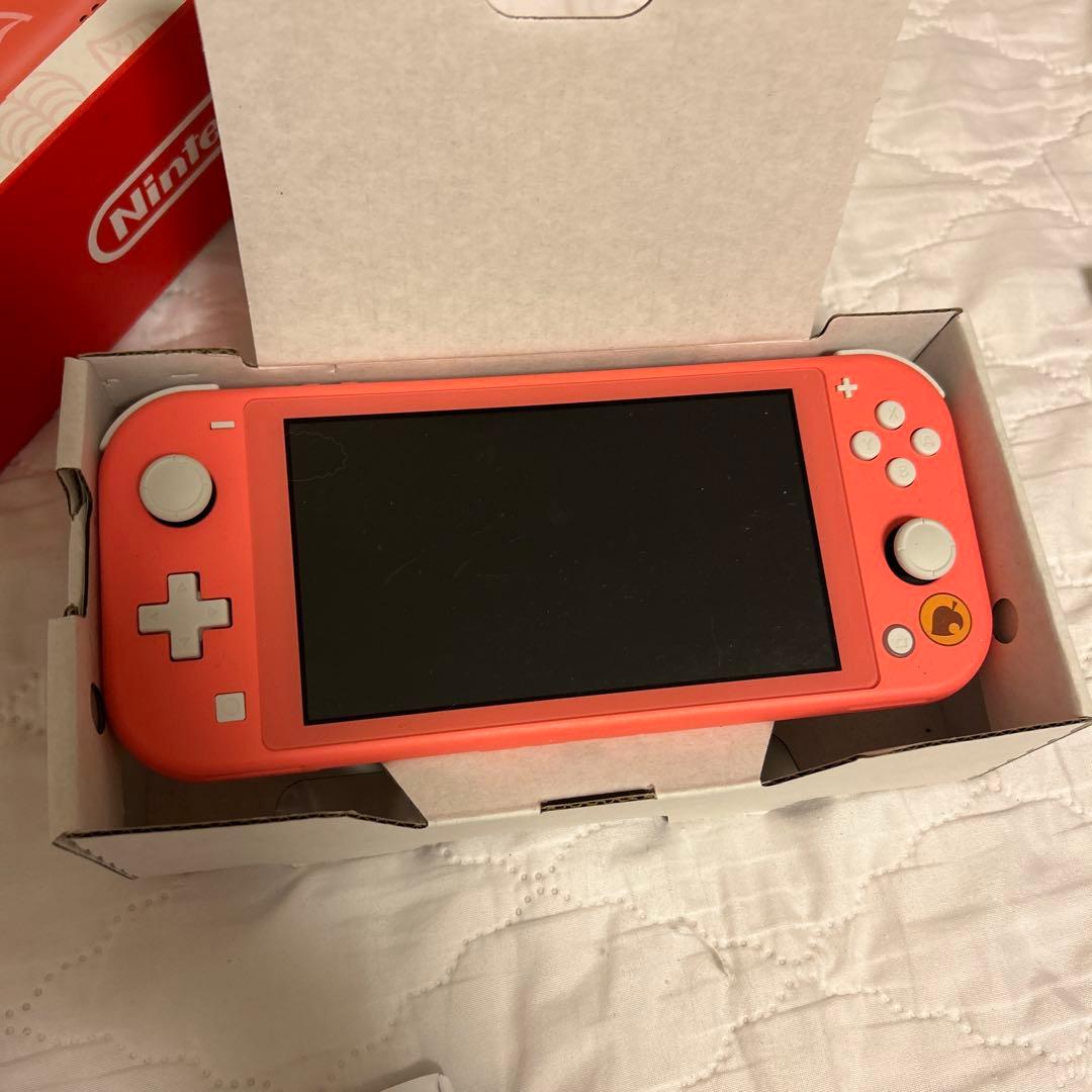Nintendo Switch Lite ピンク あつまれ どうぶつの森セット