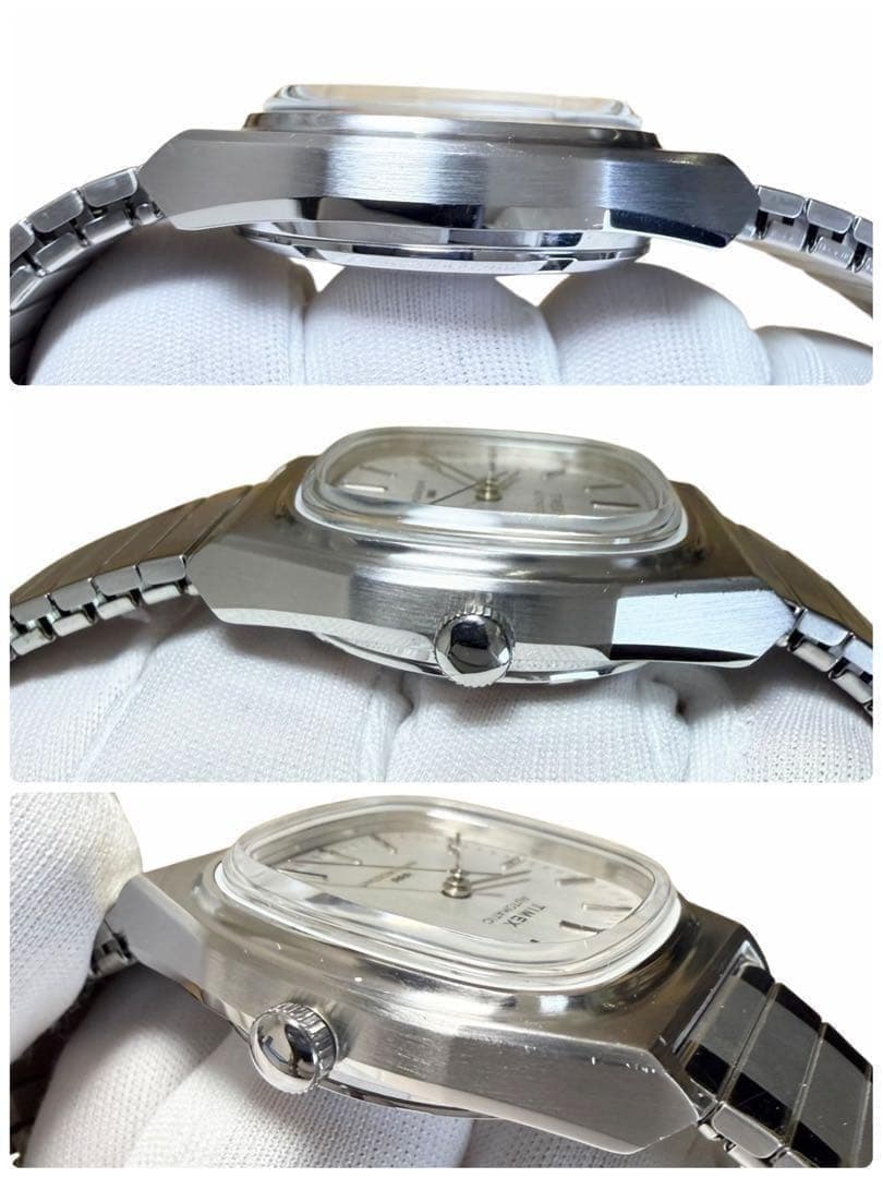 美品 TIMEX 1983 E-Line リイシュー メンズ 自動巻き 腕時計