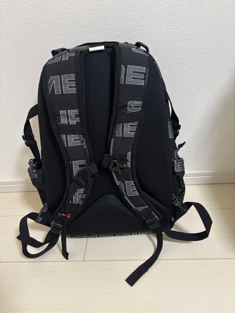 シュプリーム FW21 ブラック リュック　極美品