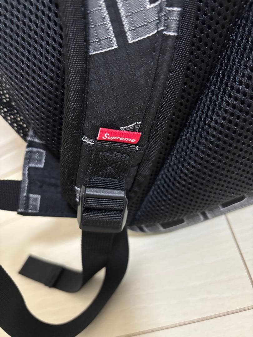 シュプリーム FW21 ブラック リュック　極美品