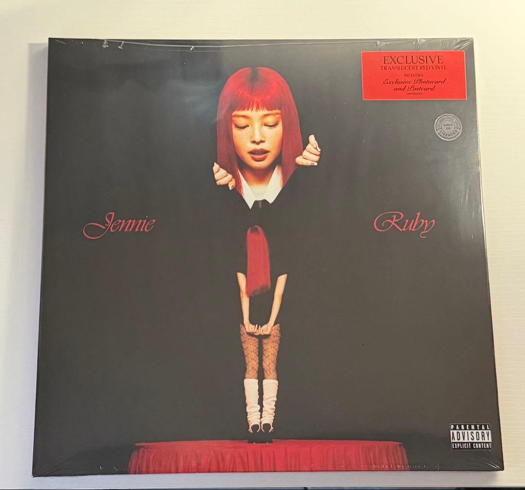 Jennie / Ruby 輸入盤LP (半透明レッド・ヴァイナル) 限定盤！