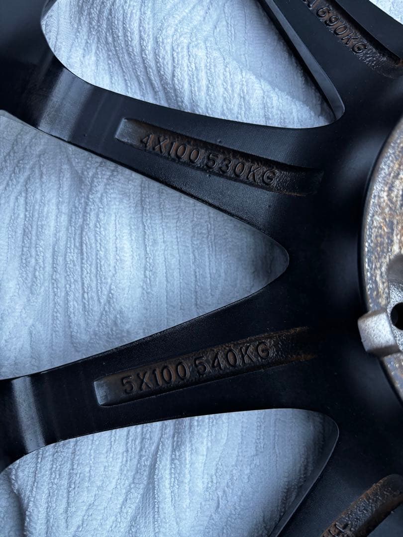 17インチ　ホイールのみ　2本セット①