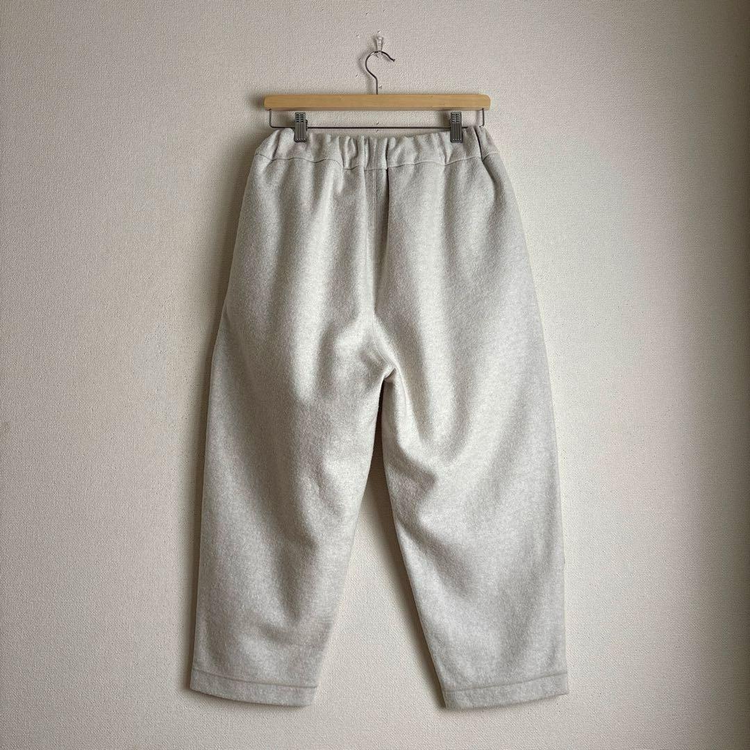 NO CONTROL AIR リングウール ニットメルトン テーパードパンツ