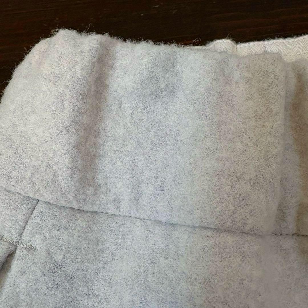 NO CONTROL AIR リングウール ニットメルトン テーパードパンツ