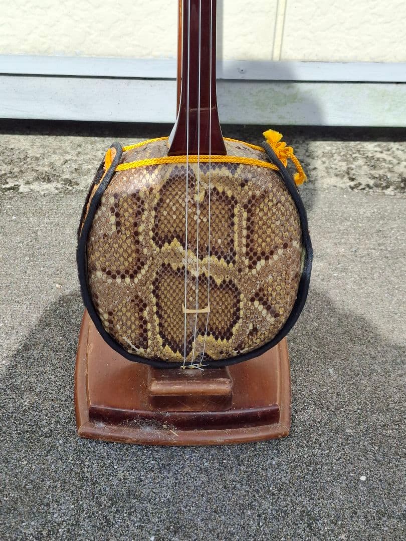 与那城型　八重山　ゆし実三線　名工作