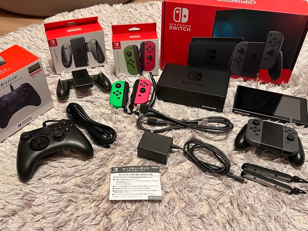 Nintendo Switch 本体 + ジョイコン + プロコントローラー