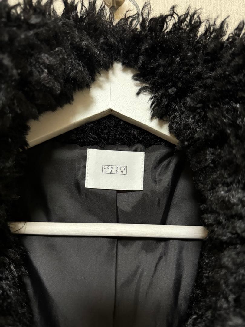 LOWRYS FARM プードルファーブルゾン