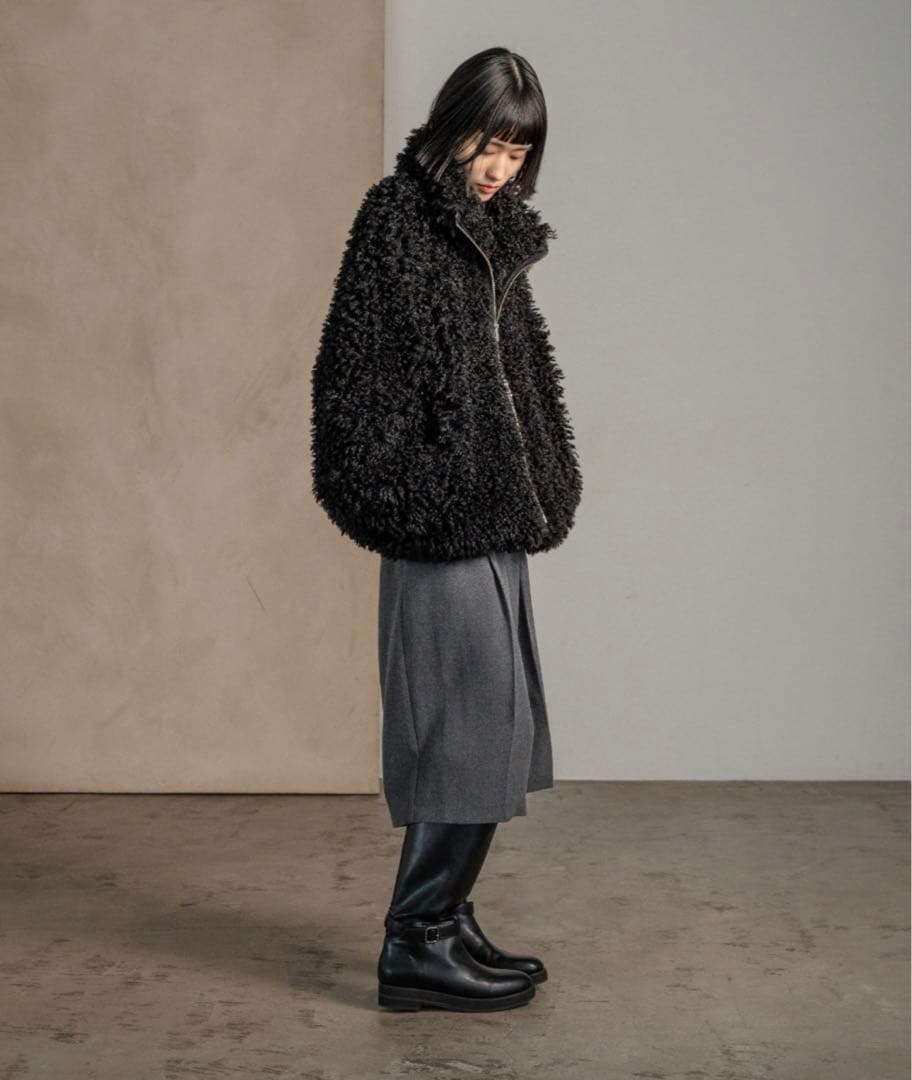 LOWRYS FARM プードルファーブルゾン