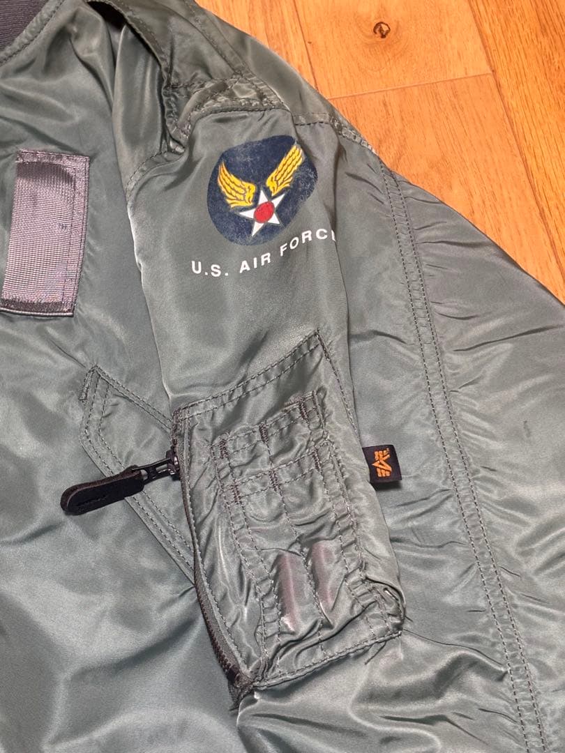 ALPHA INDUSTRIES 90s L-2B フライトジ ヤケット