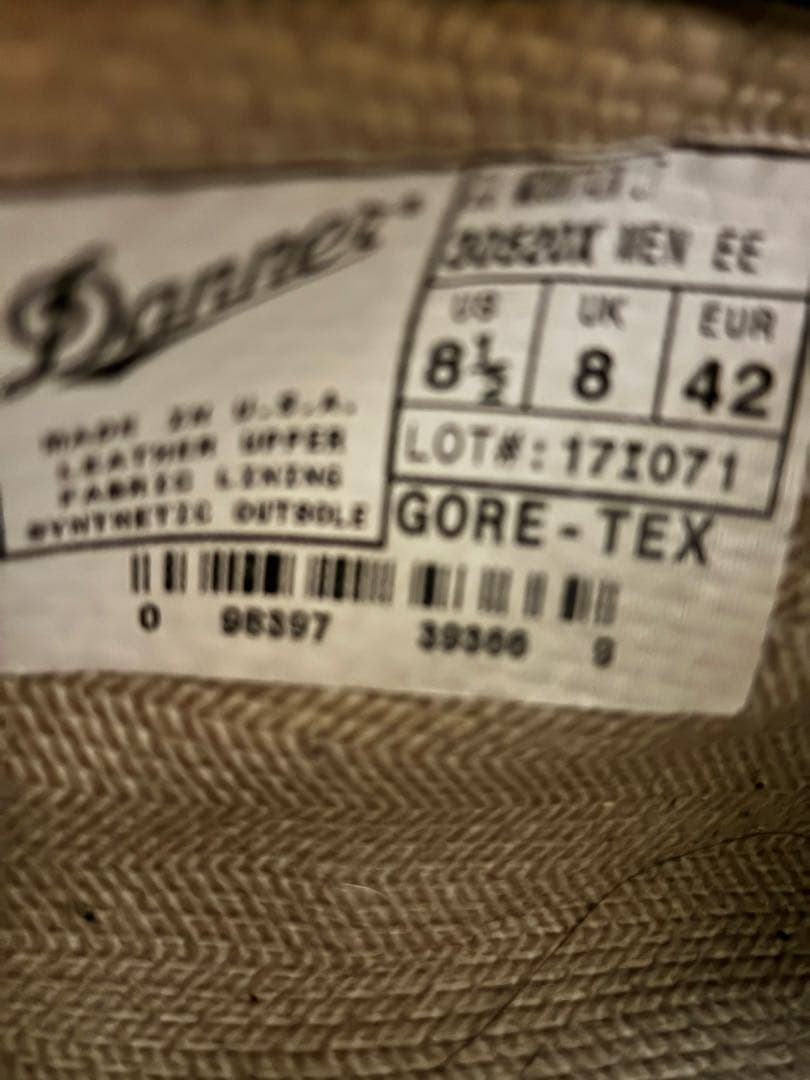 h*i様 【極美品/USA製】ダナー マウンテンライト 8.5EE ゴアテックス