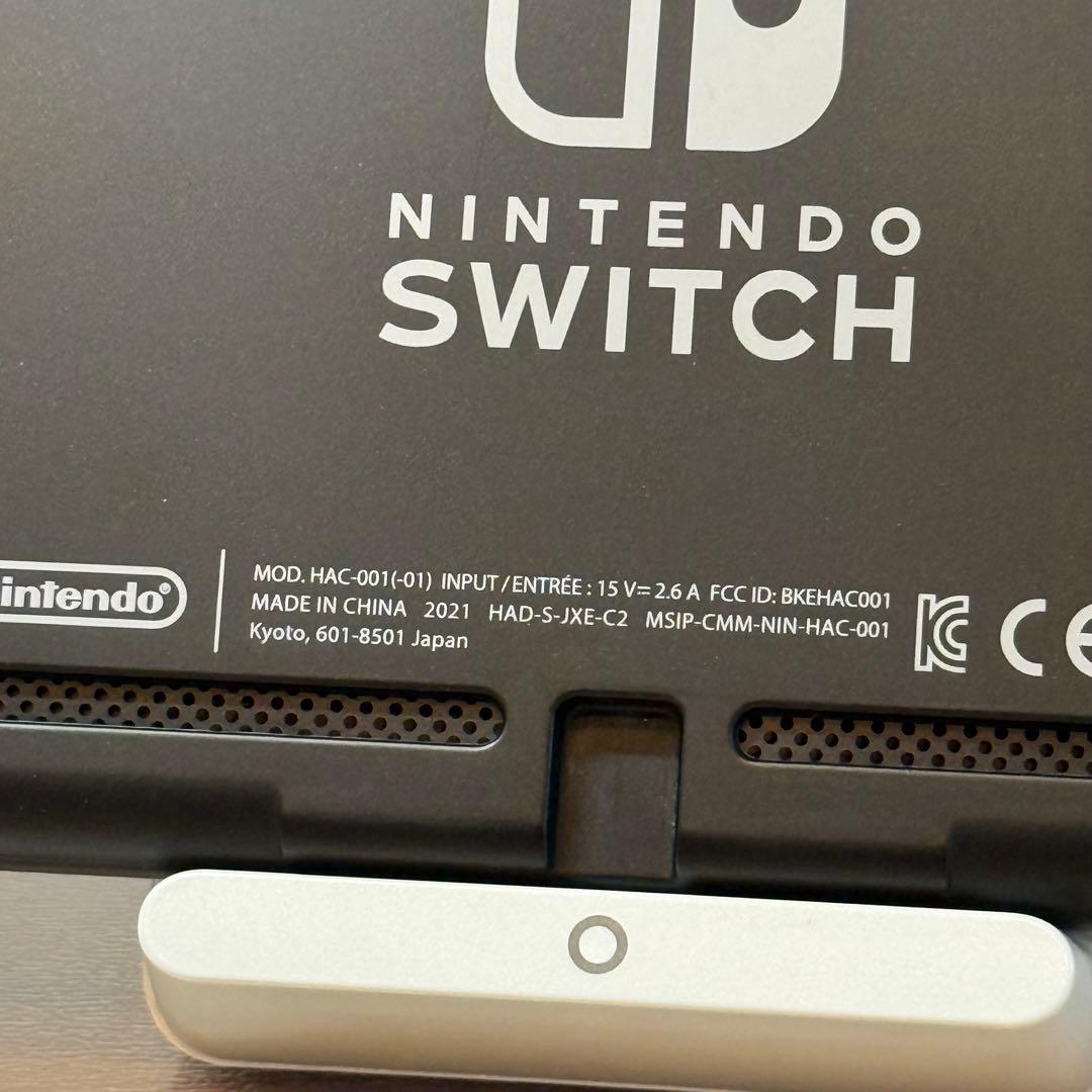 6-156 Switch 本体 バッテリー強化版 箱付き