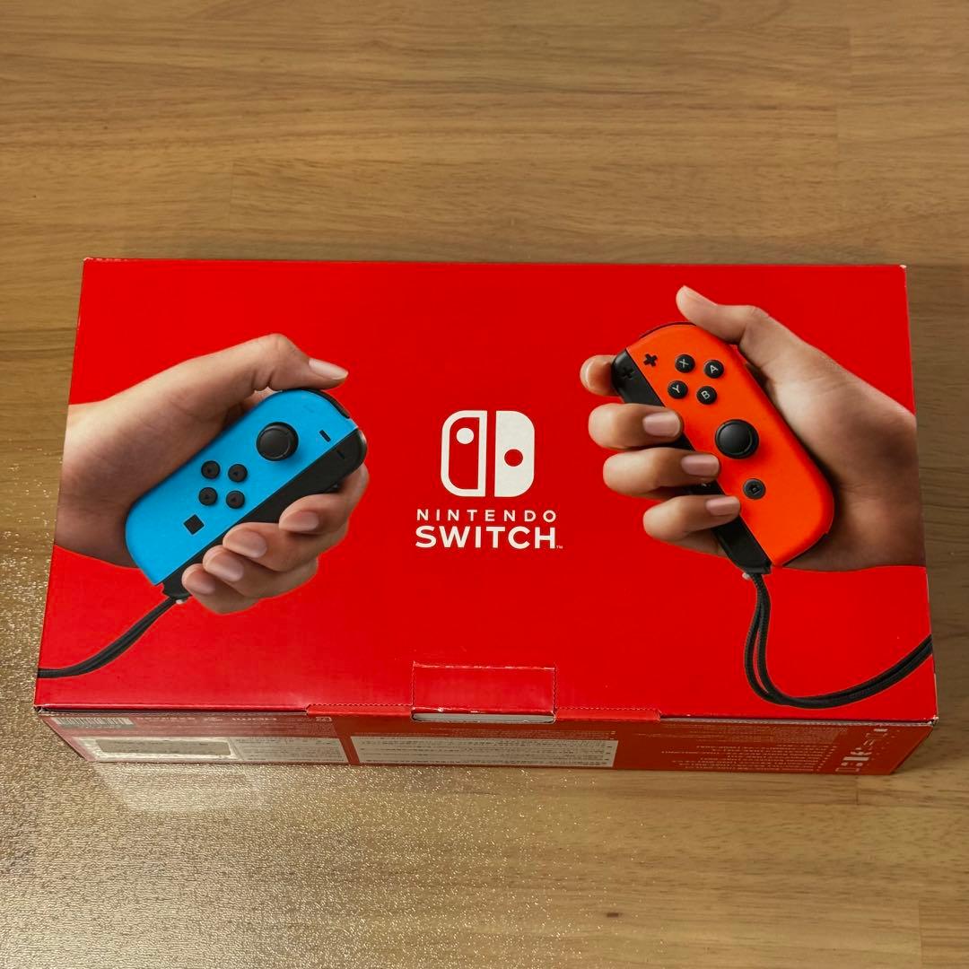 6-156 Switch 本体 バッテリー強化版 箱付き