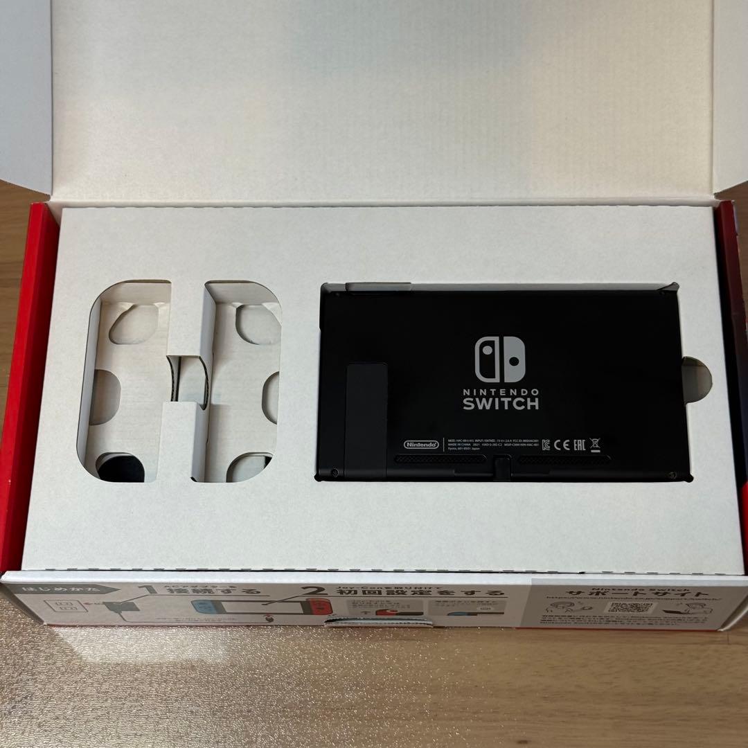 6-156 Switch 本体 バッテリー強化版 箱付き