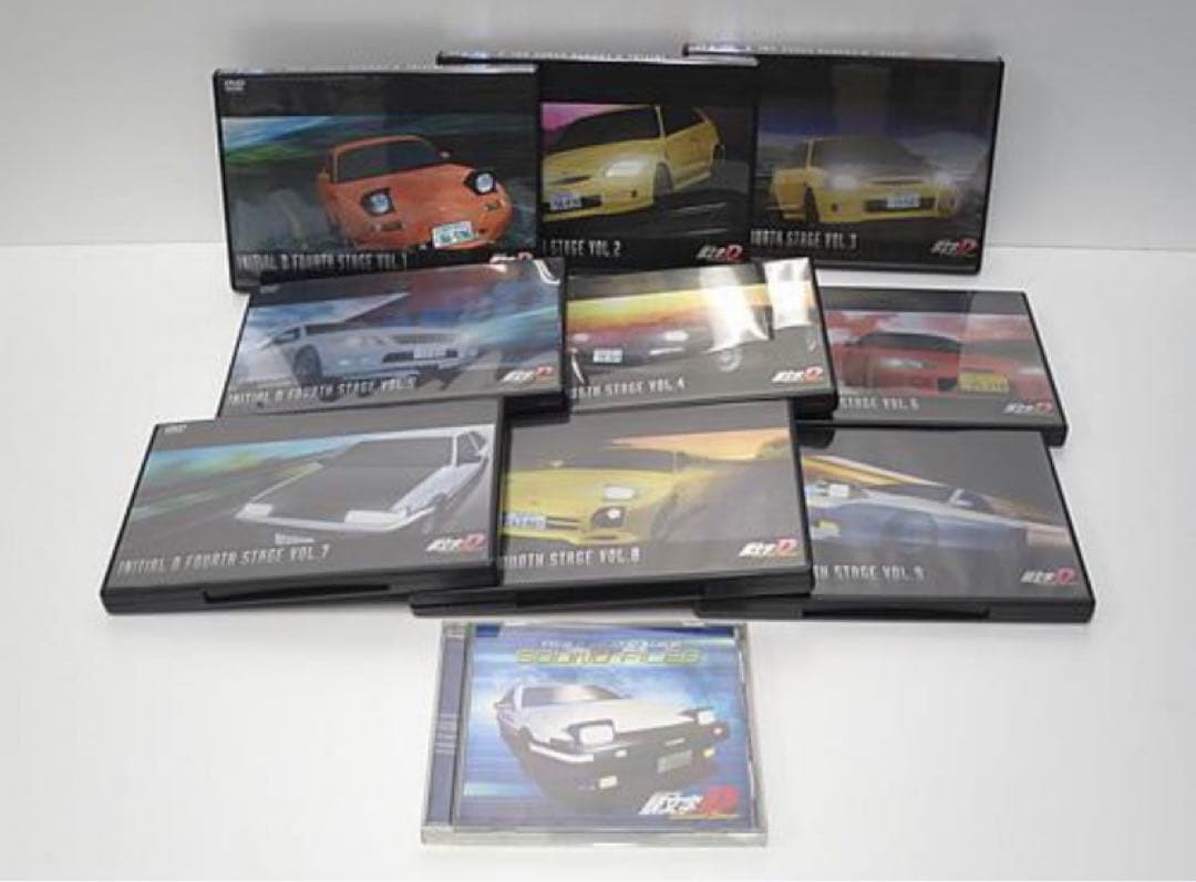 「頭文字D SUPER COMPLETE BOX」DVD-BOX、おまけ多数