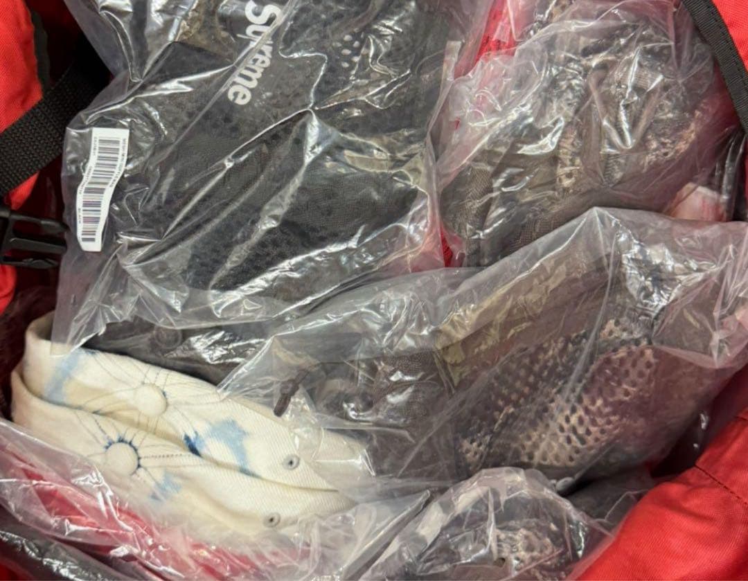 バッグ Supreme Mesh Mini Duffle Bag \"Red\" 25SS