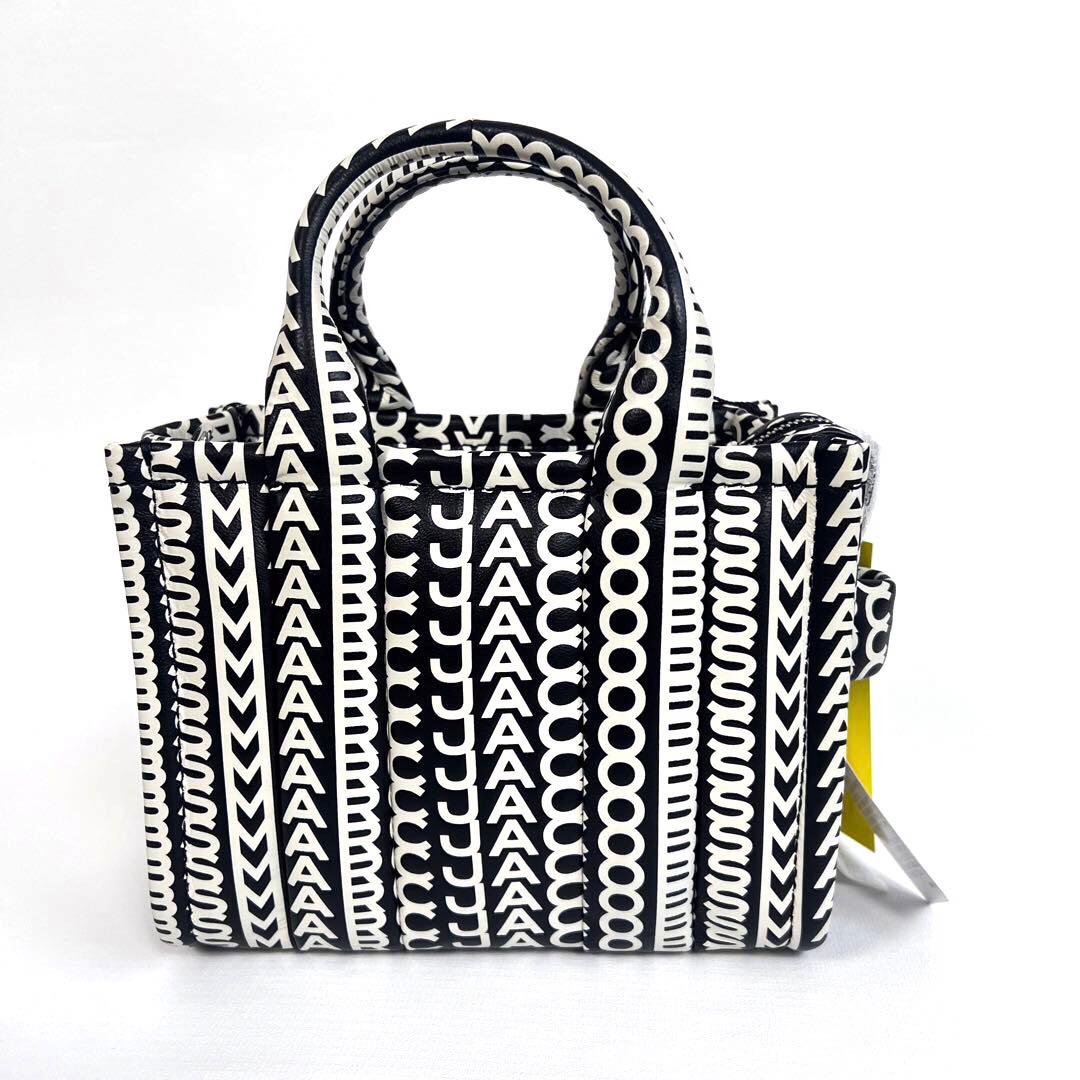 新品マーク ジェイコブス　ザモノグラムレザー クロスボディトートバッグ マイクロ