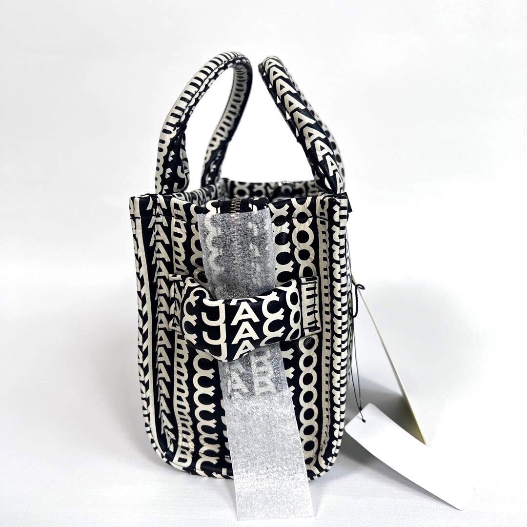 新品マーク ジェイコブス　ザモノグラムレザー クロスボディトートバッグ マイクロ