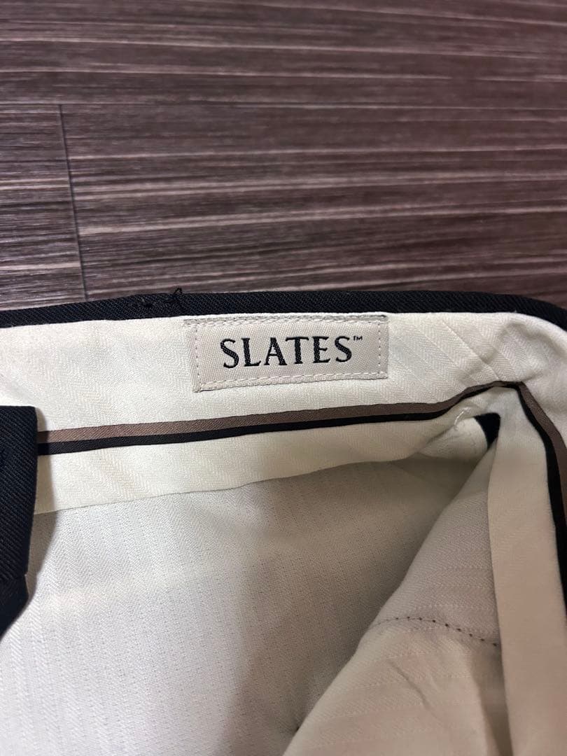 90s SLATES スレイツ ツータックスラックス W32 L32