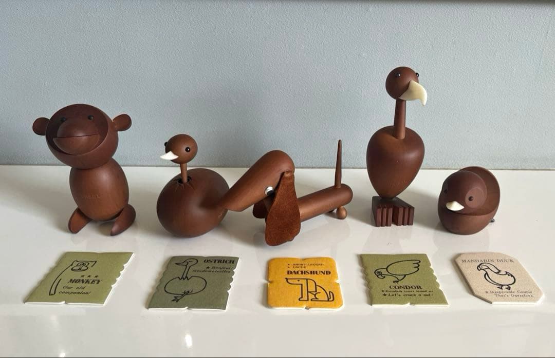 ◆ヴィンテージ◆ 千趣会 ロイヤルペット 18体セット　レトロモダン