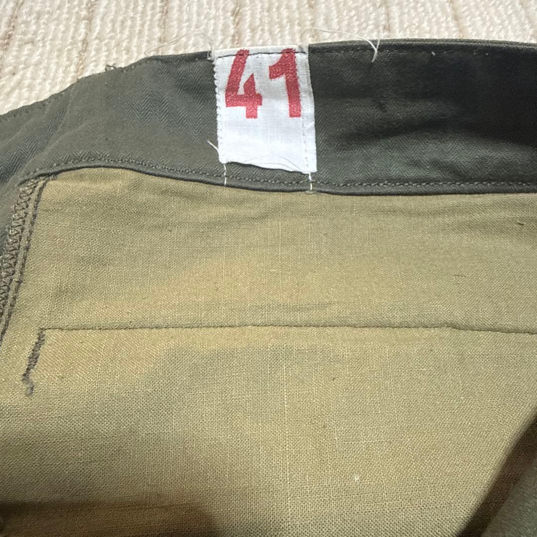 フランス軍 M47 フレンチミリタリーパンツ　M-47 サイズ41