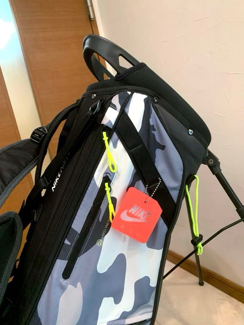 美品　ナイキ　NIKE エアースポーツ　スタンド　キャディバッグ　迷彩　カモ