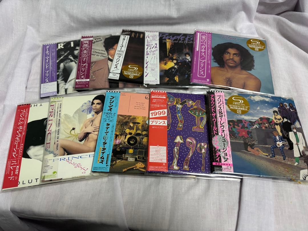 Prince Japan紙ジャケットCD 10Set Still Sealed
