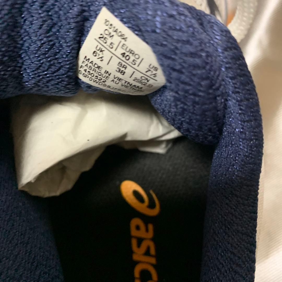 新品　アシックス　バレーボールシューズ　25.5cm