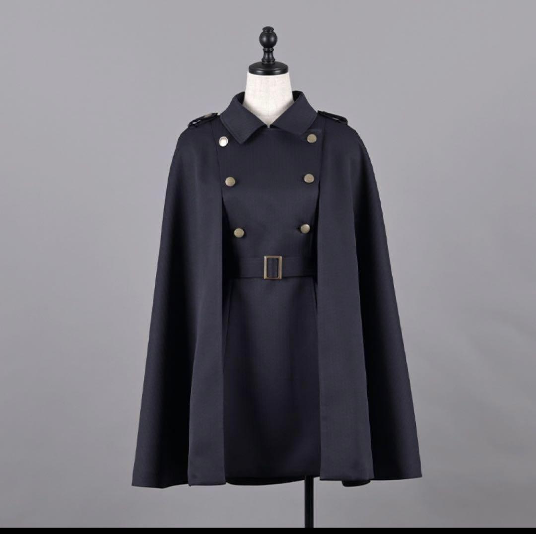 NO.S PROJECT クロークコート ノスプロジェクト ネイビー