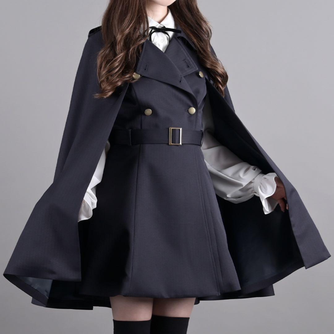 NO.S PROJECT クロークコート ノスプロジェクト ネイビー