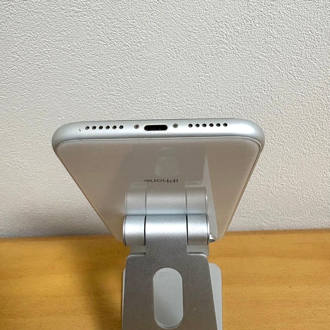 【美品】iPhone XR ホワイト 128GB バッテリー86% SIMフリー