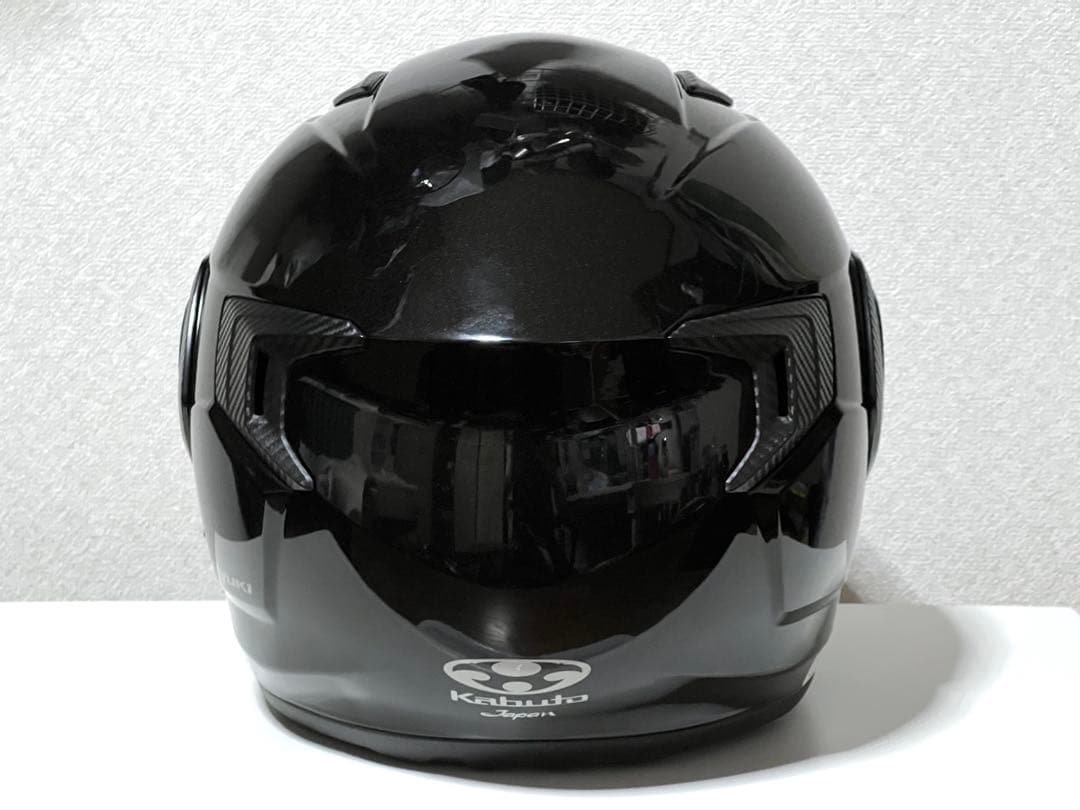 OGK KABUTO RYUKI ブラックメタリック Mサイズ