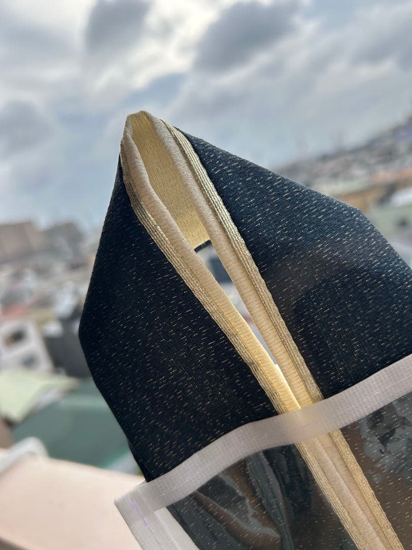 一蔵ICHIKURA 重ね襟 重衿　黒・金