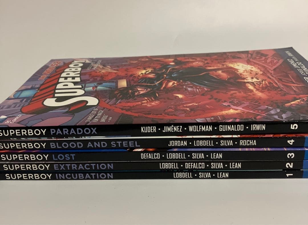 アメコミ・英語　全5巻セット　スーパーボーイ　SUPERBOY