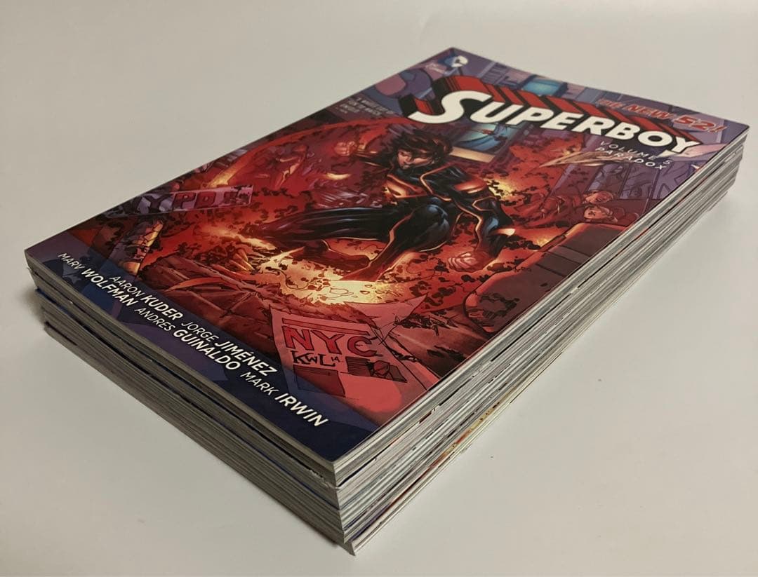 アメコミ・英語　全5巻セット　スーパーボーイ　SUPERBOY