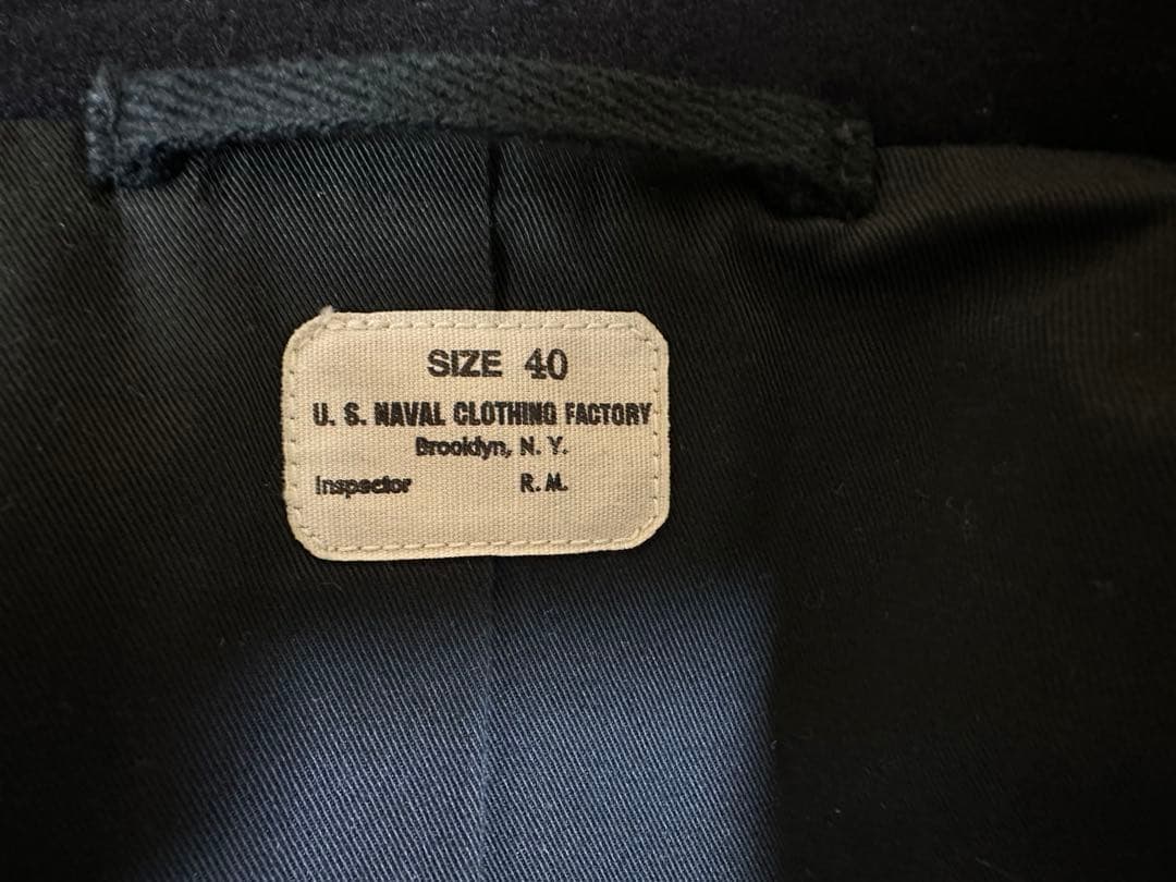 リアルマッコイズ　ピーコート　サイズ40