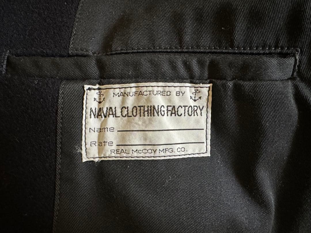 リアルマッコイズ　ピーコート　サイズ40