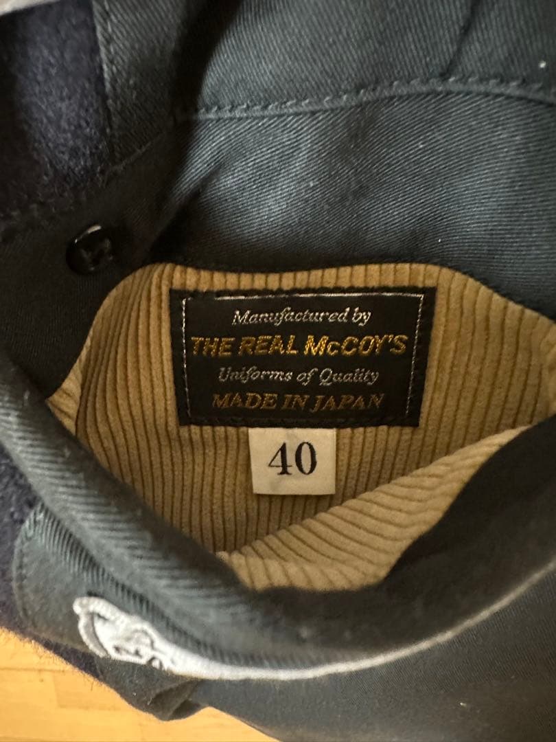 リアルマッコイズ　ピーコート　サイズ40