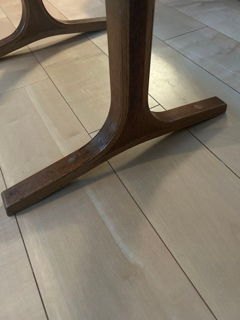 【Tendo/天童木工 HERON/サイドテーブル菅 沢光政 ビンテージ 廃番】