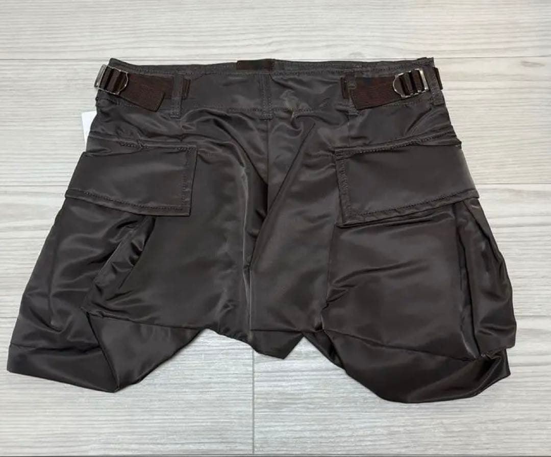 テ*ー様 Sacai 25aw ナイロンツイル カーゴショーツ