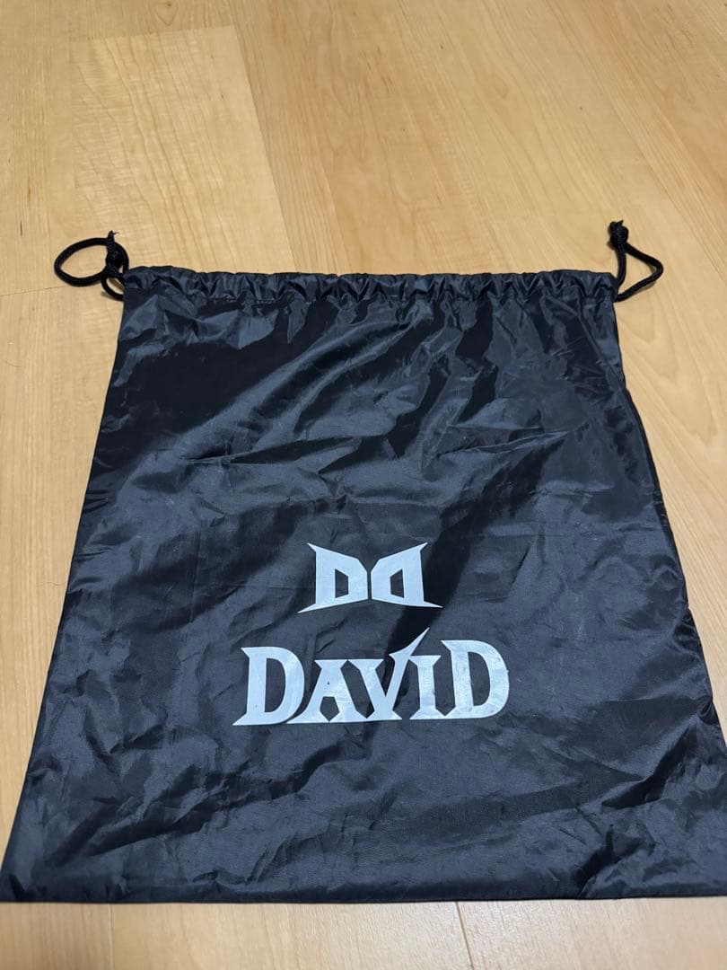 DAVID SHOCK 軟式グローブ 赤/白