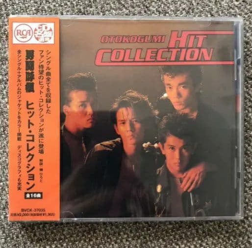 (入手困難)2枚組男闘呼組 ヒットコレクション&NEW BEST