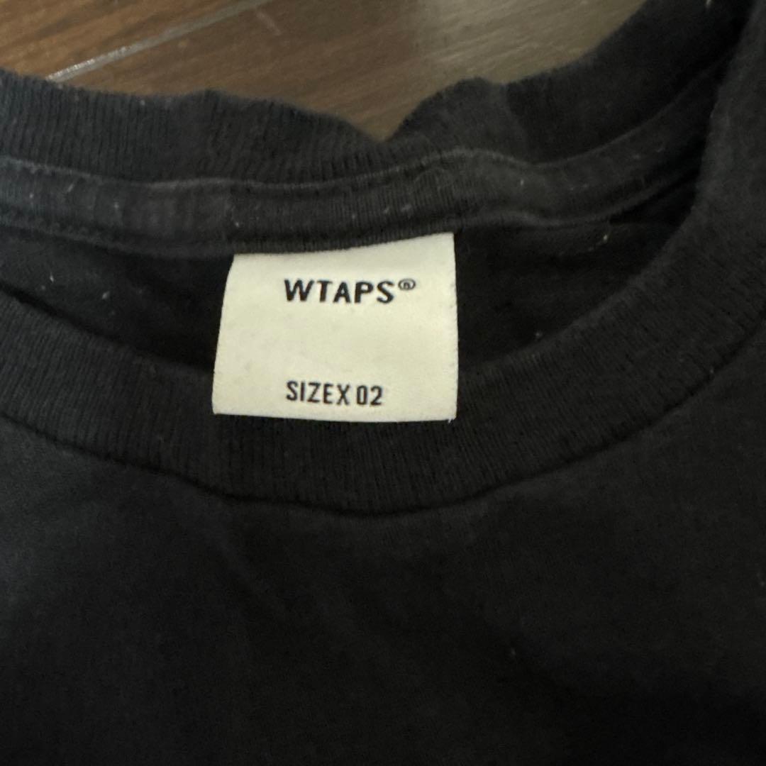 WTAPS✖️VANS FLAME/TeeブラックファイヤーパターンプリントロンT