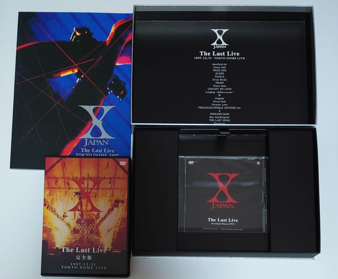 X JAPAN DVD 全4BOX 初回限定生産